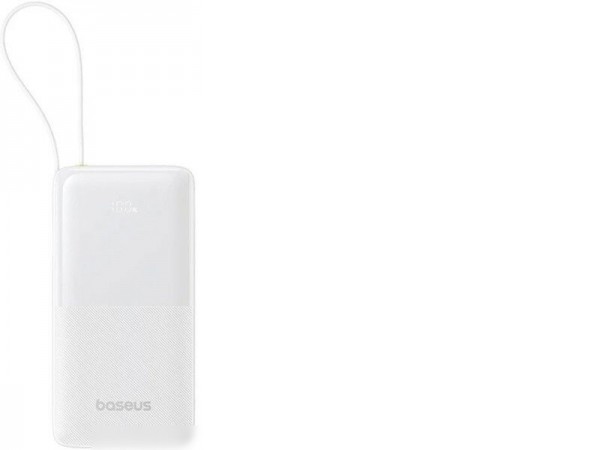 Внешний аккумулятор Baseus Bipow 2 Power Bank 10000mAh (белый)