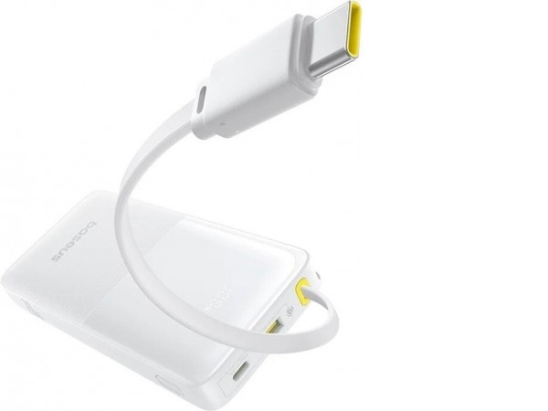 Внешний аккумулятор Baseus Bipow 2 Power Bank 10000mAh (белый)