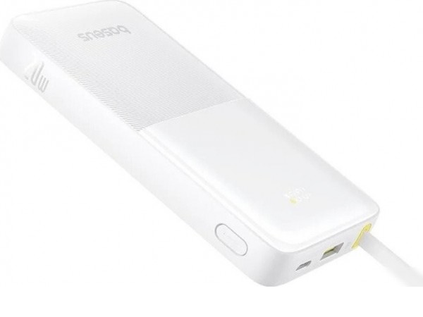 Внешний аккумулятор Baseus Bipow 2 Power Bank 10000mAh (белый)