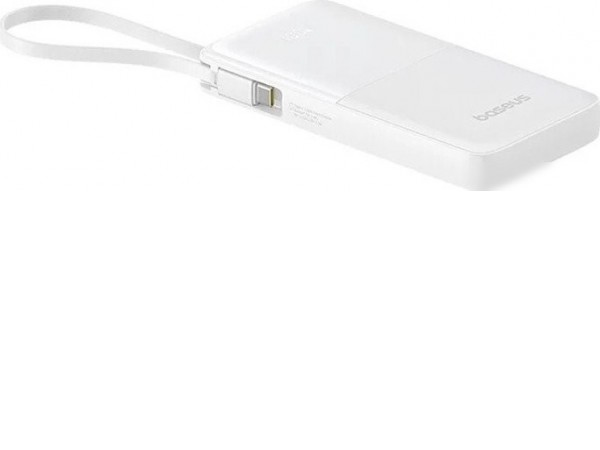 Внешний аккумулятор Baseus Bipow 2 Power Bank 10000mAh (белый)