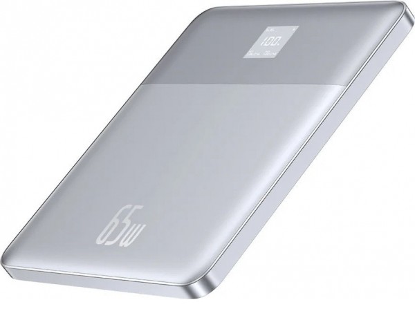 Внешний аккумулятор Baseus Blade 2 with Digital Display 65W 12000mAh (серый)
