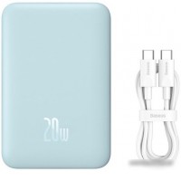 Внешний аккумулятор Baseus Magnetic Mini Wireless Fast Charge Power Bank 10000mAh 20W (голубой)