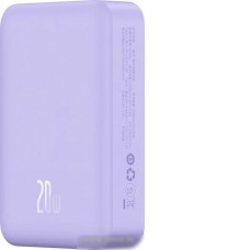 Внешний аккумулятор Baseus Magnetic Mini Wireless Fast Charge Power Bank 20W 20000mAh (сиреневый)