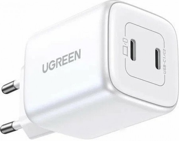 Сетевое зарядное Ugreen CD294 15327 (белый)