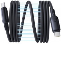Кабель Baseus PicoGo USB Type-C - USB Type-C (1 м, черный)