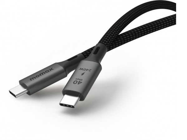 Кабель Momax DC39D USB 3.2 Gen2 Type-C - USB 3.2 Gen1 Type-C (1 м, черный)