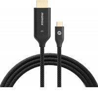 Кабель Momax DT3D HDMI - USB 3.2 Gen1 Type-C (2 м, черный)