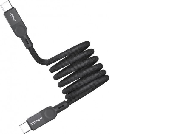 Кабель Momax DC35D USB 3.2 Gen2 Type-C - USB 3.2 Gen2 Type-C (1 м, черный)