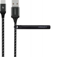 Кабель Momax DTA11D USB 2 Type-C - USB 2 Type-A (1 м, черный)