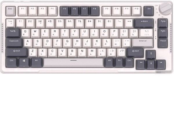 Клавиатура Royal Kludge RK-H81 RGB White Night (RK Blue)