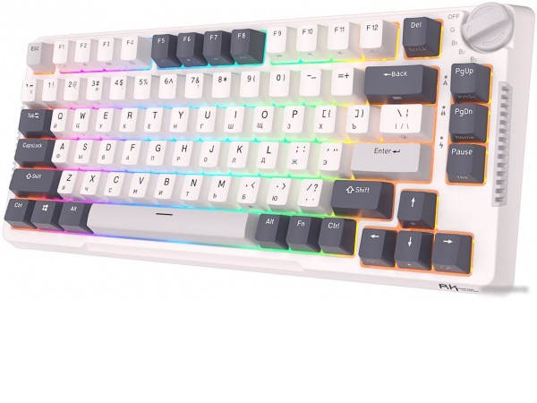Клавиатура Royal Kludge RK-H81 RGB White Night (RK Blue)