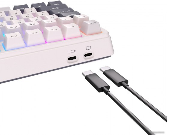 Клавиатура Royal Kludge RK-H81 RGB White Night (RK Blue)