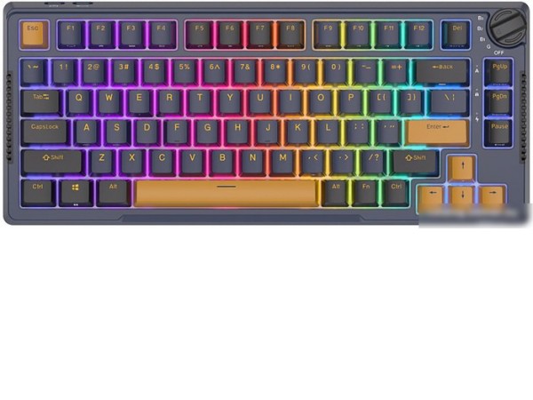 Клавиатура Royal Kludge RK-H81 RGB Star Night (RK Cyan)