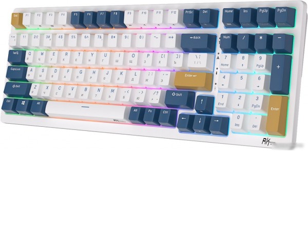 Клавиатура Royal Kludge RK98 RGB Klein Blue (RK Blue)