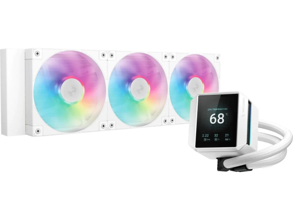 Система жидкостного охлаждения для процессора DeepCool Mystique 360 WH ARGB R-LX360-WHDSNMCP-G-1