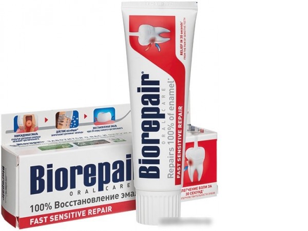 Зубная паста Biorepair Fast Sensitive Repair 75 мл