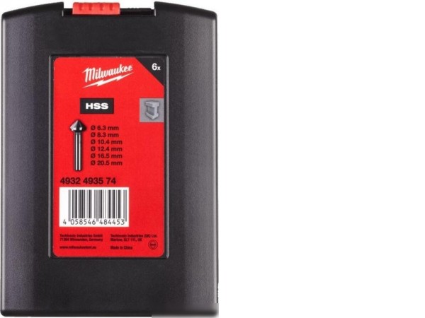 Набор зенкеров Milwaukee 4932493574