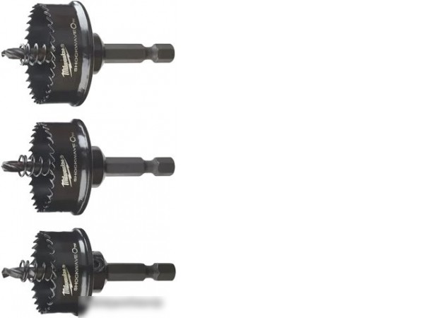 Набор коронок Milwaukee Shockwave Impact 49224800 (3 шт)