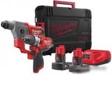 Набор электроинструментов Milwaukee M12 FPP2B-402X (с 2-мя АКБ, кейс, перфоратор) 4933459813