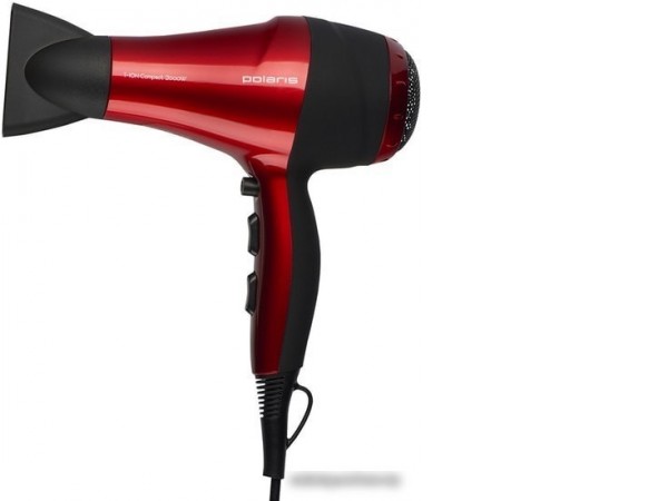 Фен Polaris PHD 2077i (красный)