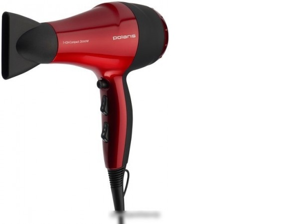 Фен Polaris PHD 2077i (красный)