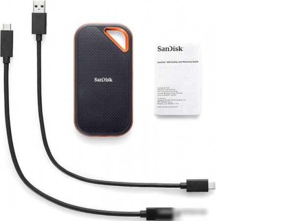 Внешний накопитель SanDisk Extreme Pro Portable V2 SDSSDE81-1T00-G25 1TB