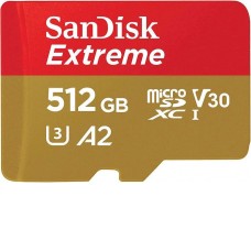 Карта памяти SanDisk Extreme microSDXC SDSQXAV-512G-GN6MN 512GB