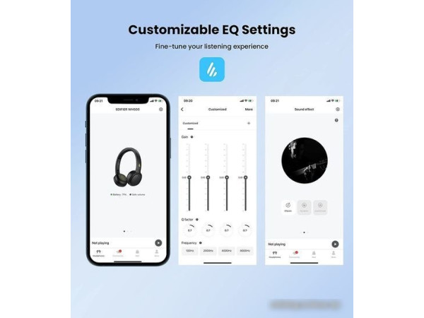 Наушники Edifier WH500 (черный)