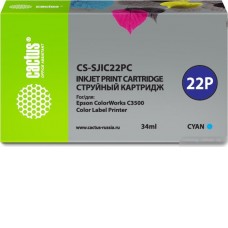 Картридж CACTUS CS-SJIC22PC (аналог Epson SJIC22PC)