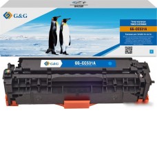Картридж G&G GG-CC531A (аналог HP CC531A)