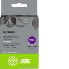 Картридж CACTUS CS-TZES251 (аналог Brother TZES251)
