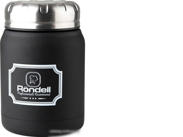 Термос для еды Rondell RDS-942 0.5л (черный)
