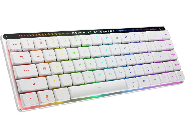 Клавиатура ASUS ROG Falchion Moonlight White (ASUS RX Low Profile Red)