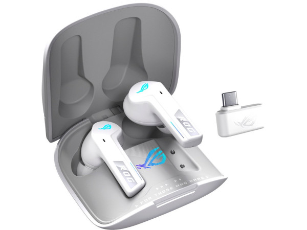 Наушники ASUS ROG Cetra True Wireless SpeedNova Moonlight White