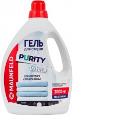 Гель для стирки MAUNFELD Purity White MWL3000PW 3 л