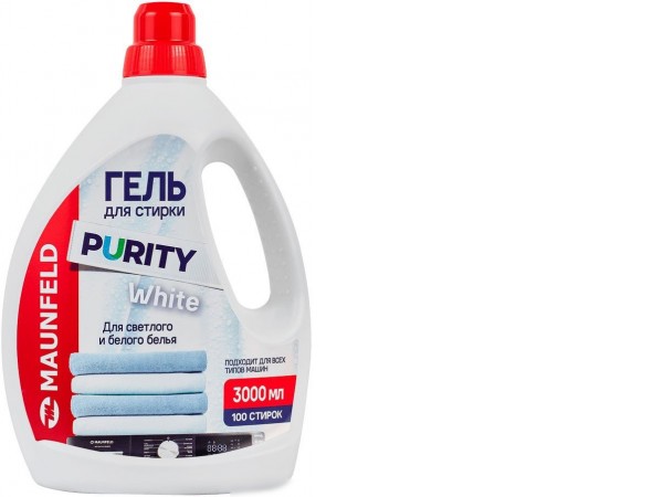 Гель для стирки MAUNFELD Purity White MWL3000PW 3 л