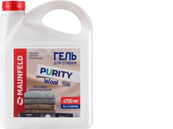 Гель для стирки MAUNFELD Purity Wool&Silk 4700 мл MWL4700PD