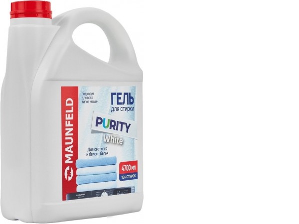 Гель для стирки MAUNFELD Purity White MWL4700PW 4.7 л