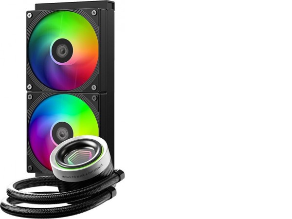 Жидкостное охлаждение для процессора ID-Cooling FX240 INF Black