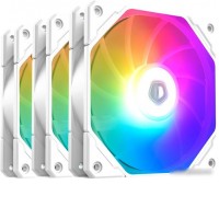 Набор вентиляторов ID-Cooling TF-12025-PRO-ARGB Trio White