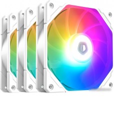 Набор вентиляторов ID-Cooling TF-12025-PRO-ARGB Trio White