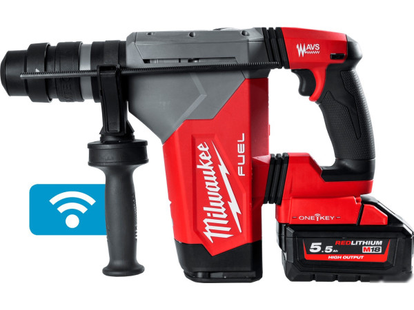Перфоратор Milwaukee M18 FUEL M18ONEFHPX-552X 4933478496 (с 2-мя АКБ, кейс)