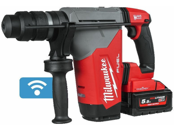 Перфоратор Milwaukee M18 FUEL M18ONEFHPX-552X 4933478496 (с 2-мя АКБ, кейс)