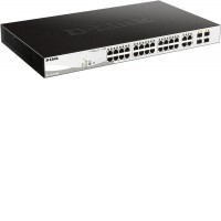 Настраиваемый коммутатор D-Link DGS-1210-28MP/F3A