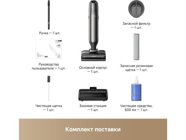 Вертикальный моющий пылесос Trouver Wet and Dry Vacuum M50 Ultra HMH28A (евровилка)