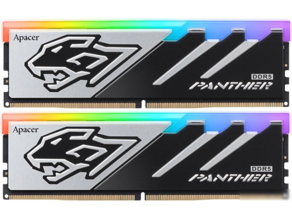 Оперативная память Apacer Panther RGB 2x32ГБ DDR5 6000 МГц AH5U64G60C6229BAA-2