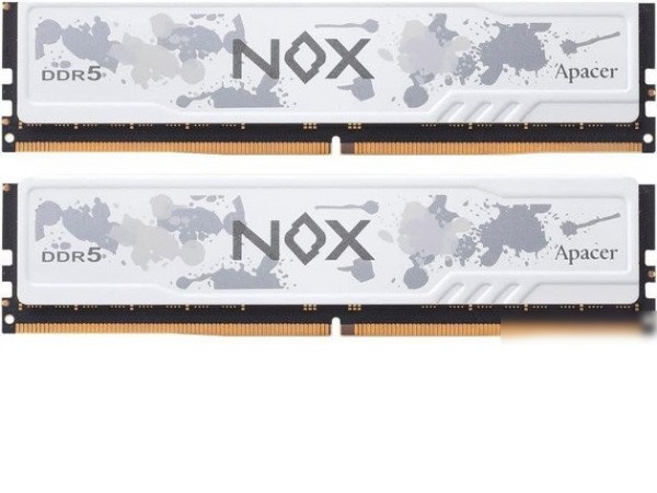 Оперативная память Apacer NOX 2x32ГБ DDR5 6000 МГц AH5U64G60C622MWAA-2