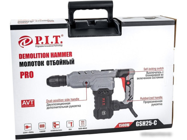 Отбойный молоток P.I.T GSH25-C