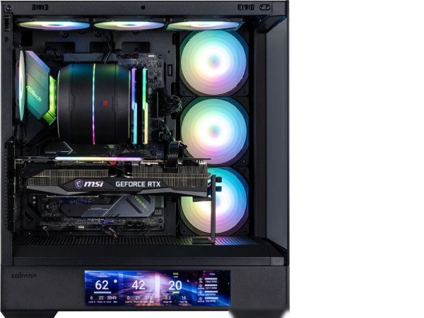 Корпус Zalman P40 DS (черный)