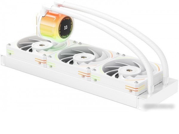 Жидкостное охлаждение для процессора 1stPlayer CC 360 (белый)